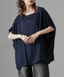 【接触冷感】変形シルエット半袖Ｔシャツ［Soiunique］