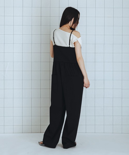 werthy 撥水オールインワン　新品 限定アイテムwerthy 野沢和香 撥水オールインワン ブラック