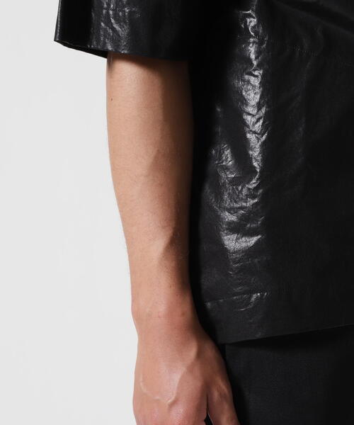 ROYAL FLASH(ロイヤルフラッシュ)の「A.F ARTEFACT/エーエフ・アーティファクト/Coating Baseball Shirts(シャツ/ブラウス・メンズ・ブラック・3/2)」の7枚目の写真