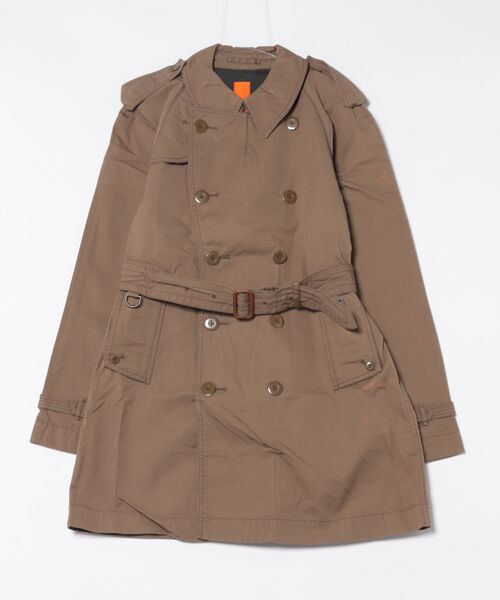 NO WAY(ノーウェイ)の「/KATO(カトー)/TRENCH COAT(トレンチコート・メンズ・ベージュ・S)」の1枚目の写真