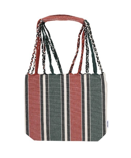 DULTON（ダルトン）の「HAMMOCK TOTE S /ハンモック トートバッグ（トートバッグ・レディース・グリーン×オレンジ/ネイビー系/ブルー系/イエロー系/ピンク系/レッド系・S）」の9枚目の写真