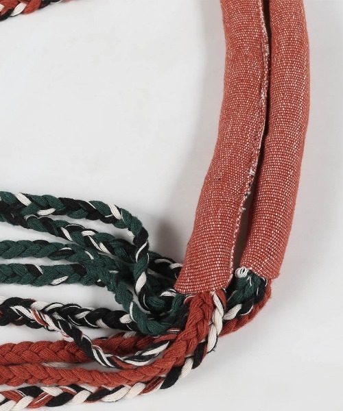 DULTON（ダルトン）の「HAMMOCK TOTE S /ハンモック トートバッグ（トートバッグ・レディース・グリーン×オレンジ/ネイビー系/ブルー系/イエロー系/ピンク系/レッド系・S）」の18枚目の写真