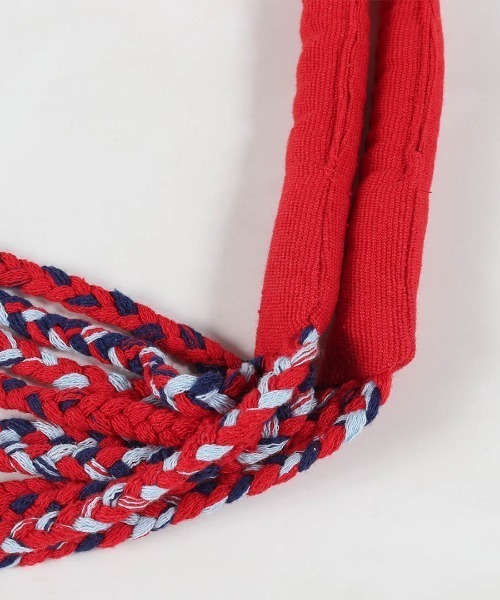 DULTON（ダルトン）の「HAMMOCK TOTE S /ハンモック トートバッグ（トートバッグ・レディース・グリーン×オレンジ/ネイビー系/ブルー系/イエロー系/ピンク系/レッド系・S）」の13枚目の写真