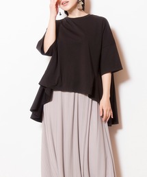 OSMOSIS | バックフレアーTシャツ(Tシャツ/カットソー)