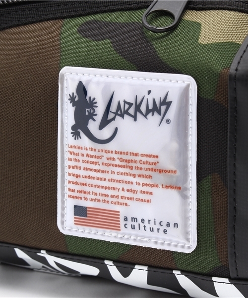 VENCEEXCHANGE(ヴァンスエクスチェンジ)の「LARKINS ラーキンスBODYBAG (ショルダーバッグ・メンズ・ダークグリーン/ブラック/ホワイト・FREE)」の7枚目の写真