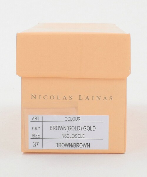 新品NICOLAS LAINAS/メタリック サンダル BEAUTY&YOUTH セール】＜NICOLAS LAINAS＞メタリック サムリング サンダル