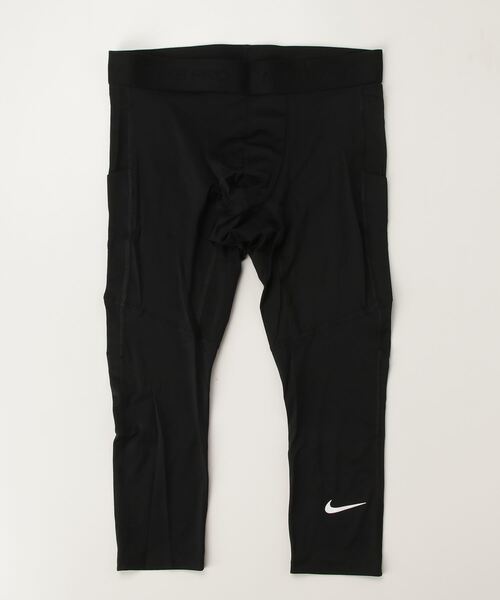 NIKE(ナイキ)の「ナイキ NIKE ナイキ BREATHE 3QT タイツ(タイツ/ストッキング・メンズ・ブラック・M/L/LL/S/3L)」の1枚目の写真
