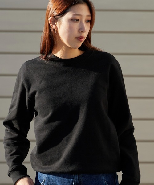 United Athle(ユナイテッドアスレ)の「【UNITED ATHLE】10.0oz クルーネックスウェット トレーナー 無地スウェット パイル地 リブ付(スウェット・メンズ・オリーブ/ライトブルー/ナチュラル/ライトピンク/カーキ/ミックスグレー/ブラック/バーガンディー/ダークブラウン/ホワイト・S/L/XL/M)」の3枚目の写真