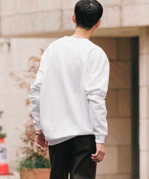 United Athle(ユナイテッドアスレ)の「【UNITED ATHLE】10.0oz クルーネックスウェット トレーナー 無地スウェット パイル地 リブ付(スウェット・メンズ・オリーブ/ライトブルー/ナチュラル/ライトピンク/カーキ/ミックスグレー/ブラック/バーガンディー/ダークブラウン/ホワイト・S/L/XL/M)」の14枚目の写真