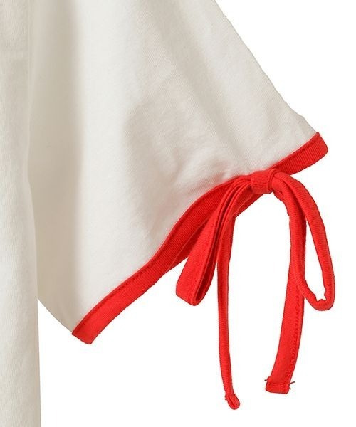 Candy Stripper(キャンディストリッパー)の「【MY MELODY】FANCY トップス(Tシャツ/カットソー・レディース・ピンク/ブラック/オフホワイト・FREE)」の6枚目の写真