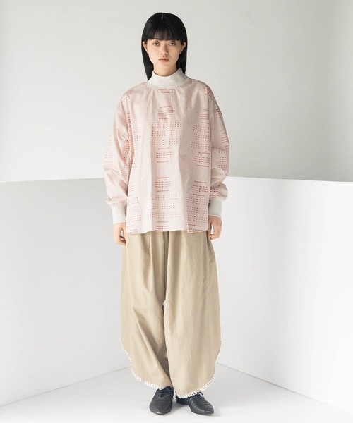 mintdesigns（ミントデザインズ）の「DOT TYPE PULLOVER（シャツ/ブラウス・レディース・ネイビー・ONESIZE）」の3枚目の写真