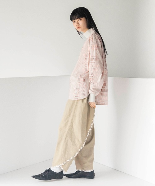 mintdesigns（ミントデザインズ）の「DOT TYPE PULLOVER（シャツ/ブラウス・レディース・ネイビー・ONESIZE）」の4枚目の写真