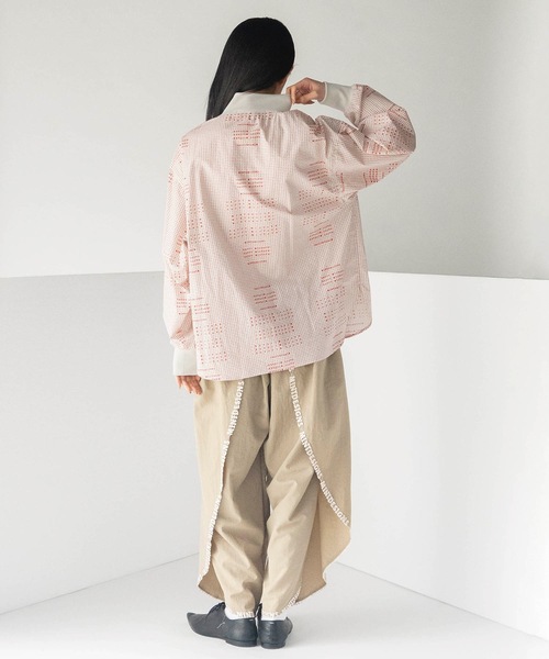 mintdesigns（ミントデザインズ）の「DOT TYPE PULLOVER（シャツ/ブラウス・レディース・ネイビー・ONESIZE）」の5枚目の写真