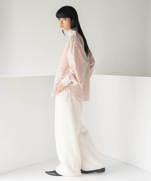 mintdesigns（ミントデザインズ）の「DOT TYPE PULLOVER（シャツ/ブラウス・レディース・ネイビー・ONESIZE）」の7枚目の写真