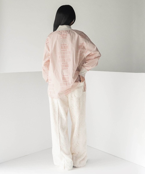 mintdesigns（ミントデザインズ）の「DOT TYPE PULLOVER（シャツ/ブラウス・レディース・ネイビー・ONESIZE）」の8枚目の写真