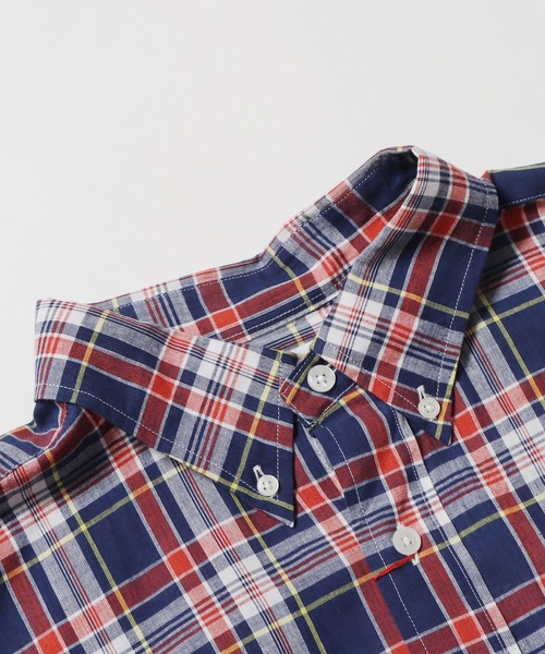 セール】SERO/セロ B.D WIDE SHIRT MADRAS CHECK マドラス
