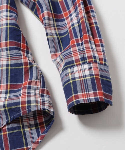 セール】SERO/セロ B.D WIDE SHIRT MADRAS CHECK マドラス