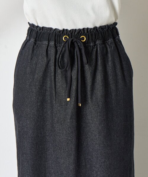 Jena espace merveilleux（ジェナ　エスパスメルヴェイユ）の「【夏でも履ける】Iラインデニムスカート（スカート・レディース・ブルー/ブラック・FREE）」の22枚目の写真