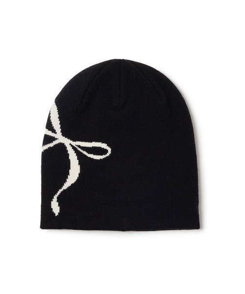 ニューエラ ニット帽 ビーニー リボン（ニットキャップ/ビーニー