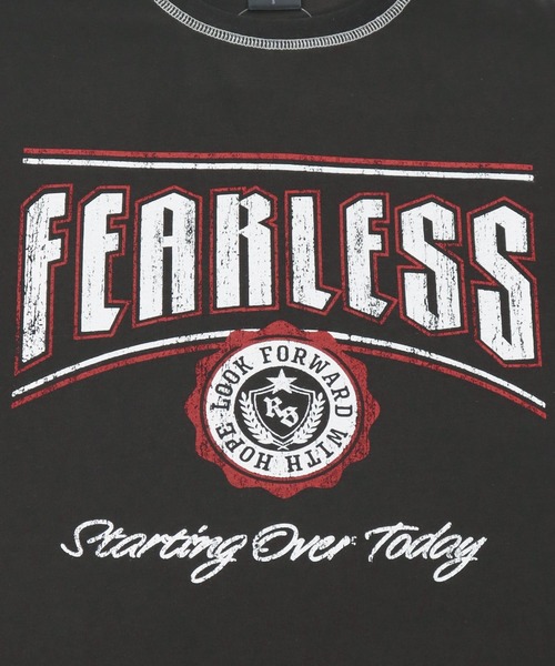 ANAP GｉRL（アナップガール）の「ANAPR+S ステッチ付き カスレ プリント Tシャツ【ユニセックス】（Tシャツ/カットソー・キッズ・ネイビー/ホワイト/ブラック系その他・XS/M/S）」の19枚目の写真