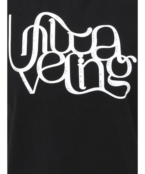 RESEXXY(リゼクシー)の「スタッズロゴTシャツ(Tシャツ/カットソー・レディース・イエロー/レッド/ホワイト/ブラック・FREE)」の9枚目の写真