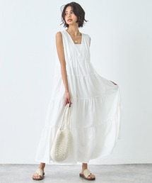 ANAP（アナップ）の「ティアード ロング ノースリーブ ワンピース（ワンピース）」