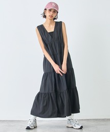 ANAP（アナップ）の「ティアード ロング ノースリーブ ワンピース（ワンピース）」
