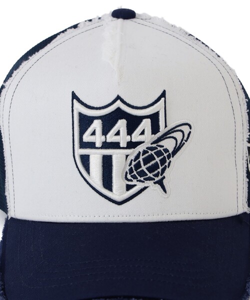 YOSHINORI KOTAKE DESIGN（ヨシノリコタケデザイン）の「【別注】YOSHINORI KOTAKE / ツイル メッシュ キャップ 2（キャップ・メンズ・ブルー/グレー/グリーン・ONE SIZE）」の7枚目の写真