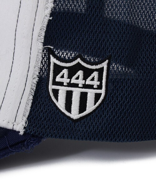 YOSHINORI KOTAKE DESIGN（ヨシノリコタケデザイン）の「【別注】YOSHINORI KOTAKE / ツイル メッシュ キャップ 2（キャップ・メンズ・ブルー/グレー/グリーン・ONE SIZE）」の8枚目の写真