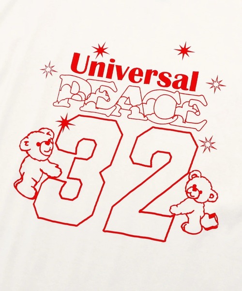 Little sunny bite(リトルサニーバイト)の「littlesunnybite/リトルサニーバイト/32 big tee(Tシャツ/カットソー・レディース・ブラック/ホワイト・M/S)」の10枚目の写真