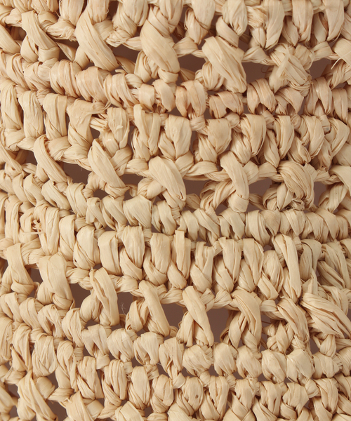 plage（プラージュ）の「RAFFIA KAGIAMI ハット（ハット・レディース・ベージュ・FREE）」の7枚目の写真