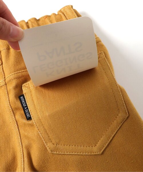 Ampersand（アンパサンド）の「ニットレギンス（その他パンツ・キッズ・キャメル/ネイビー/パープル/ブルー/ブラック・80/90/100/110/120/130/140）」の11枚目の写真