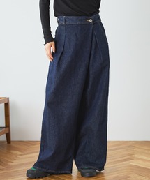 【GISELe 10月号掲載】atelier SOMETHING WRAP WIDE PANTS/アトリエサムシングラップワイドパンツ