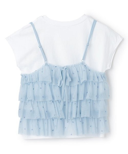 kate spade new york kids(ケイトスペードニューヨーク)の「ガールズ チュールビスチェ&Tシャツセット(アンサンブル・キッズ・サックスブルー/ブラック・150cm/140cm/160cm)」の11枚目の写真