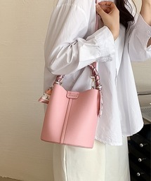 blackdia ocean ボウタイスカーフ付 2WAYバケットバッグ