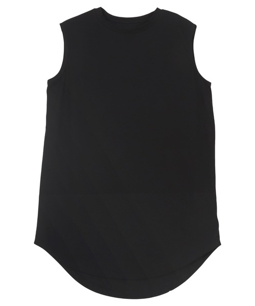 KOBE LETTUCE（コウベレタス）の「ラウンドカットインナータンクトップス（タンクトップ・レディース・オフホワイト/ブラック/ホワイト系/ブラック系・M-Short/M-Long）」の18枚目の写真