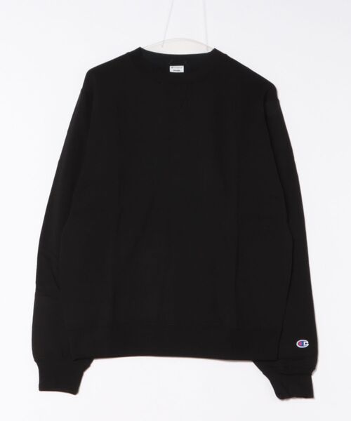 Champion（チャンピオン）の「【Champion】C3-C037/CREW NECK SWEATSHIRT/スウェット/ULTRA L.W.D/軽量・保湿・速乾/チャンピオン（スウェット・メンズ・ブラック/グレー・M/L/XL）」の2枚目の写真