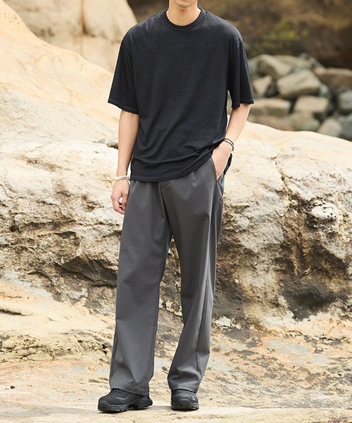 ICEBREAKER（アイスブレーカー）の「icebreaker / アイスブレーカー：別注 U Merino 150 Vintage Dye SS Tee：ONLYARK-2-2503[STD]（Tシャツ/カットソー・メンズ・ダークネイビー/グレー系その他・M/L）」の6枚目の写真