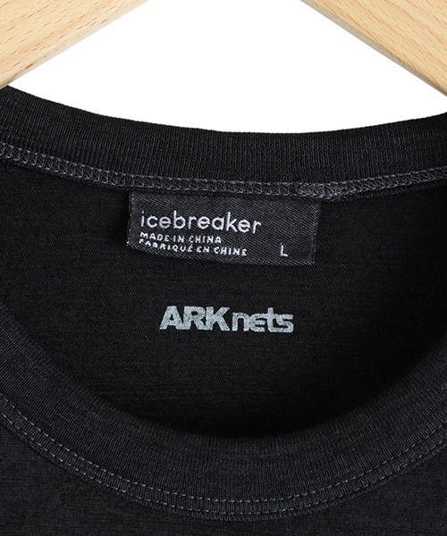 ICEBREAKER（アイスブレーカー）の「icebreaker / アイスブレーカー：別注 U Merino 150 Vintage Dye SS Tee：ONLYARK-2-2503[STD]（Tシャツ/カットソー・メンズ・ダークネイビー/グレー系その他・M/L）」の10枚目の写真