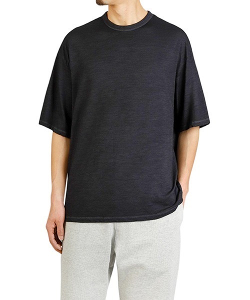 ICEBREAKER（アイスブレーカー）の「icebreaker / アイスブレーカー：別注 U Merino 150 Vintage Dye SS Tee：ONLYARK-2-2503[STD]（Tシャツ/カットソー・メンズ・ダークネイビー/グレー系その他・M/L）」の12枚目の写真