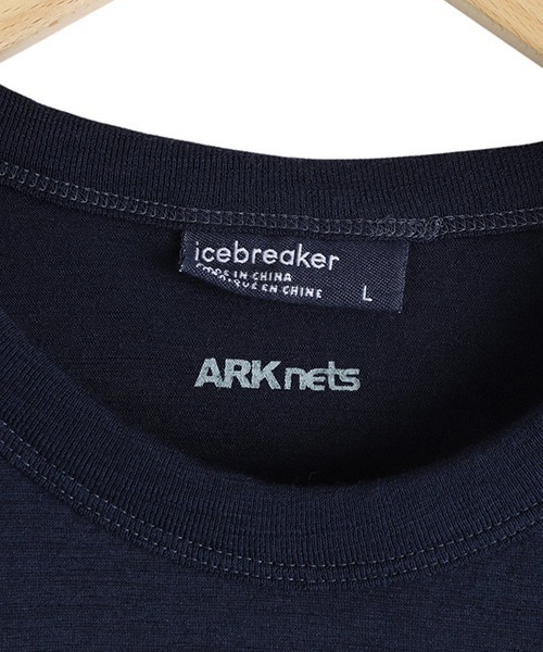 ICEBREAKER（アイスブレーカー）の「icebreaker / アイスブレーカー：別注 U Merino 150 Vintage Dye SS Tee：ONLYARK-2-2503[STD]（Tシャツ/カットソー・メンズ・ダークネイビー/グレー系その他・M/L）」の22枚目の写真
