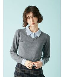 LILY BROWN グレー ニットセーター ONE SIZE LILY BROWN グレー ニットセーター ONE SIZE - メルカリ