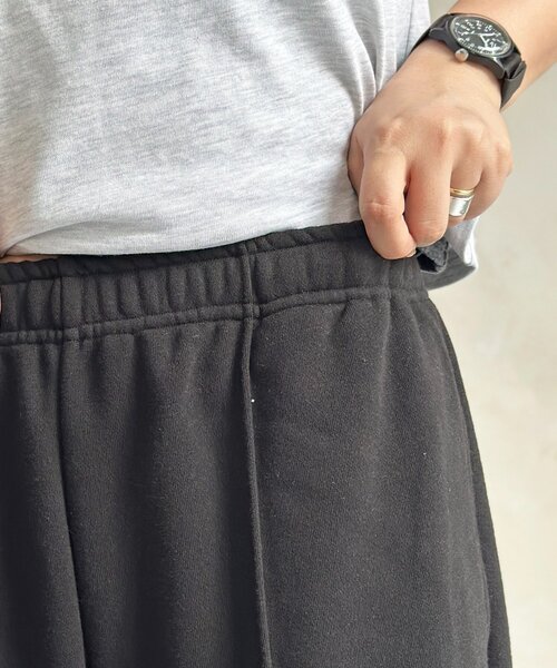 U.S. POLO ASSN.（ユーエスポロアッスン）の「【U.S. POLO ASSN. 】ワイドスウェットパンツ（その他パンツ・レディース・ブラック/グレー・MEDIUM/SMALL）」の8枚目の写真