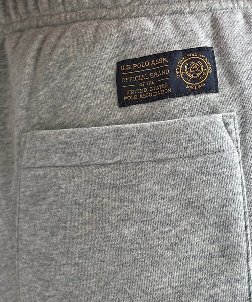 U.S. POLO ASSN.（ユーエスポロアッスン）の「【U.S. POLO ASSN. 】ワイドスウェットパンツ（その他パンツ・レディース・ブラック/グレー・MEDIUM/SMALL）」の21枚目の写真