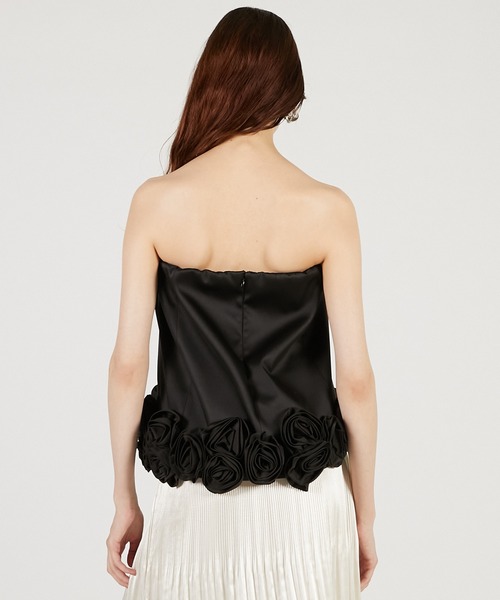 PRANK PROJECT（プランクプロジェクト）の「ローズミニスカート / Rose Mini Skirt（スカート・レディース・ブラック/マルチ/ボルドー・FREE）」の11枚目の写真