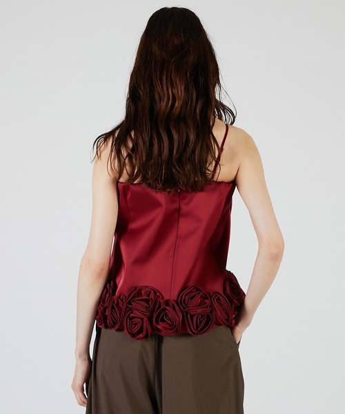 PRANK PROJECT（プランクプロジェクト）の「ローズミニスカート / Rose Mini Skirt（スカート・レディース・ブラック/マルチ/ボルドー・FREE）」の16枚目の写真