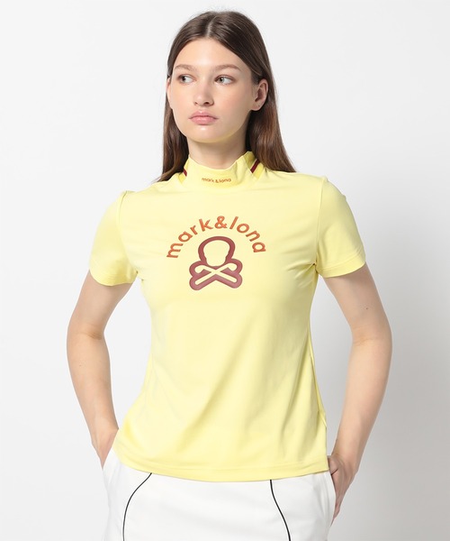 MARK & LONA(マークアンドロナ)の「Ever Motion Mock Neck | WOMEN(Tシャツ/カットソー・レディース・ブラック/ホワイト/イエロー・38)」の3枚目の写真