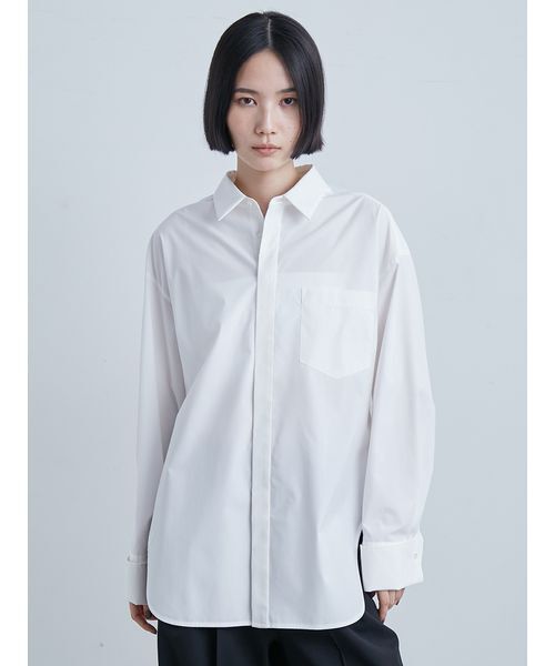 MIESROHE（ミースロエ）BASICダブルカフスSH BASICダブルカフスSH（シャツ/ブラウス）｜MIESROHE（ミースロエ）の