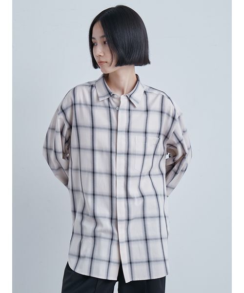 MIESROHE（ミースロエ）の「BASICダブルカフスSH（シャツ/ブラウス・レディース・アイボリー/ブルー/イエロー/ホワイト・F）」の20枚目の写真