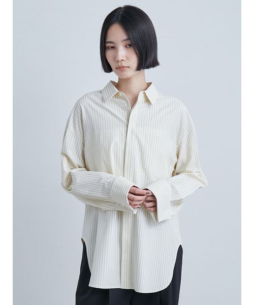 MIESROHE ミースロエ BASICダブルカフスSH BASICダブルカフスSH（シャツ/ブラウス）｜MIESROHE（ミースロエ）の